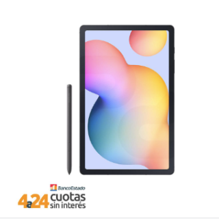 Tablet Galaxy Tab S6 Lite 2024 10.4" 4GB 128GB WiFi Octa Core Android Gray + Lápiz + Funda