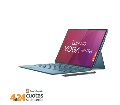Tablet Yoga Tab Plus Qualcom Snapdragon 8 Gen 3 12,7" 16GB 256GB WiFi Octa Core + Funda + Lápiz