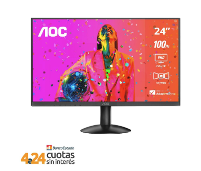 Monitor AOC 24", FHD, 100Hz,VA, 4ms 24B30HM2